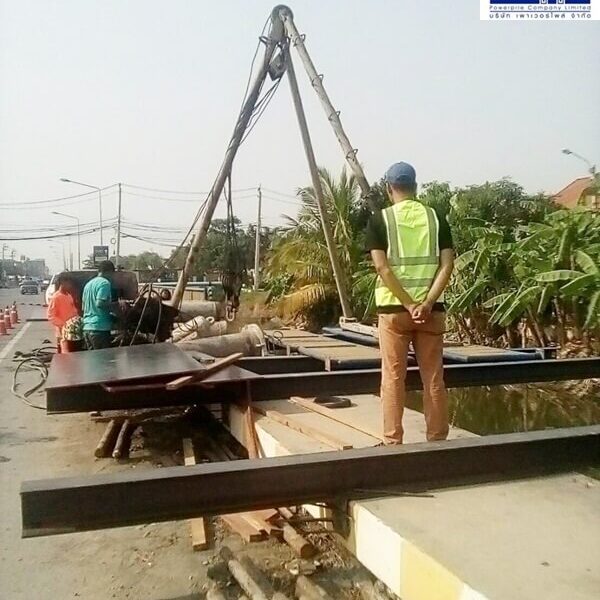 รับทำเสาเข็มเจาะ ขนาด 35 ซม