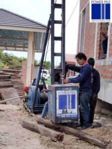 รับตอกเสาเข็มสปัน