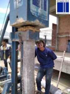 รับตอกเสาเข็มสปัน